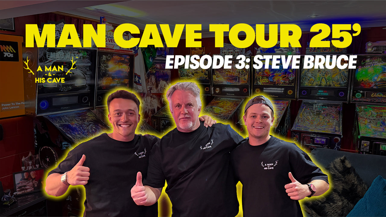 2025 TOUR EPISODE 3: STEVE BRUCE’S PINBALL PARADISE