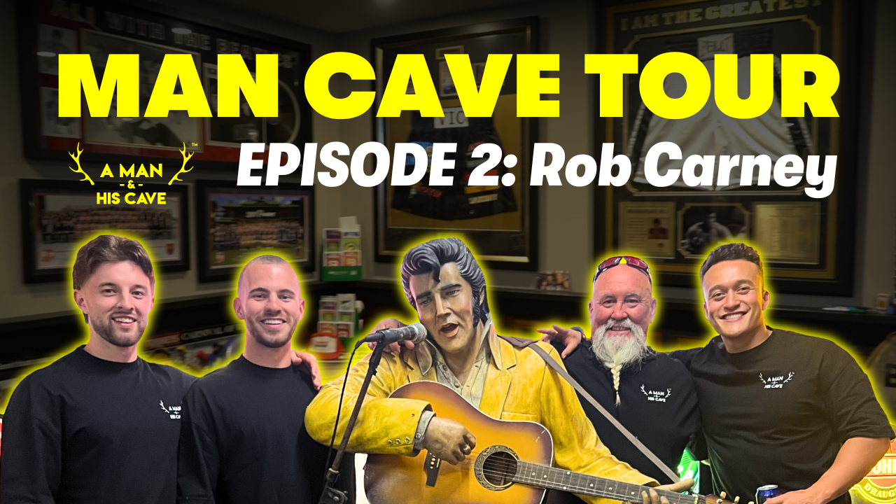 Rob Carney's 'The Trowel' Man Cave Tour
