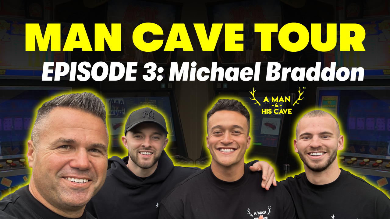 Inside Michael Braddon's Ultimate Movie Buff Man Cave