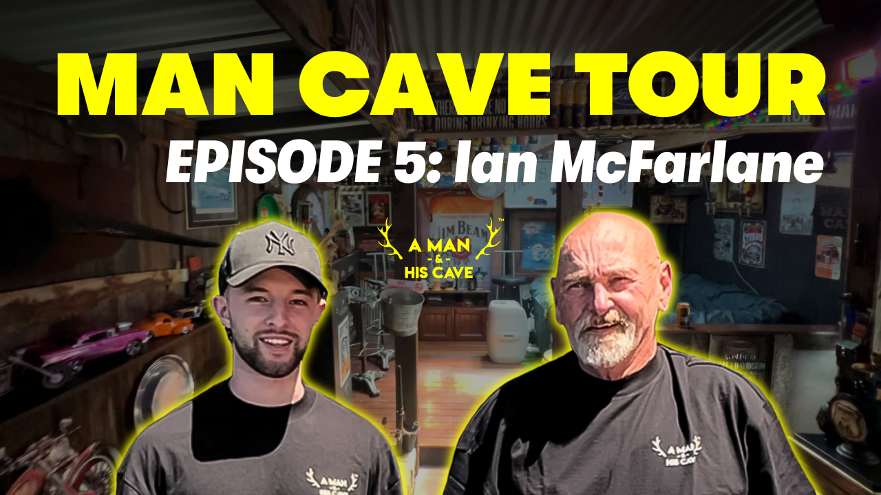 Ian McFarlane's Incredible Man Cave: A Tribute to Craftsmanship and Classic Cars