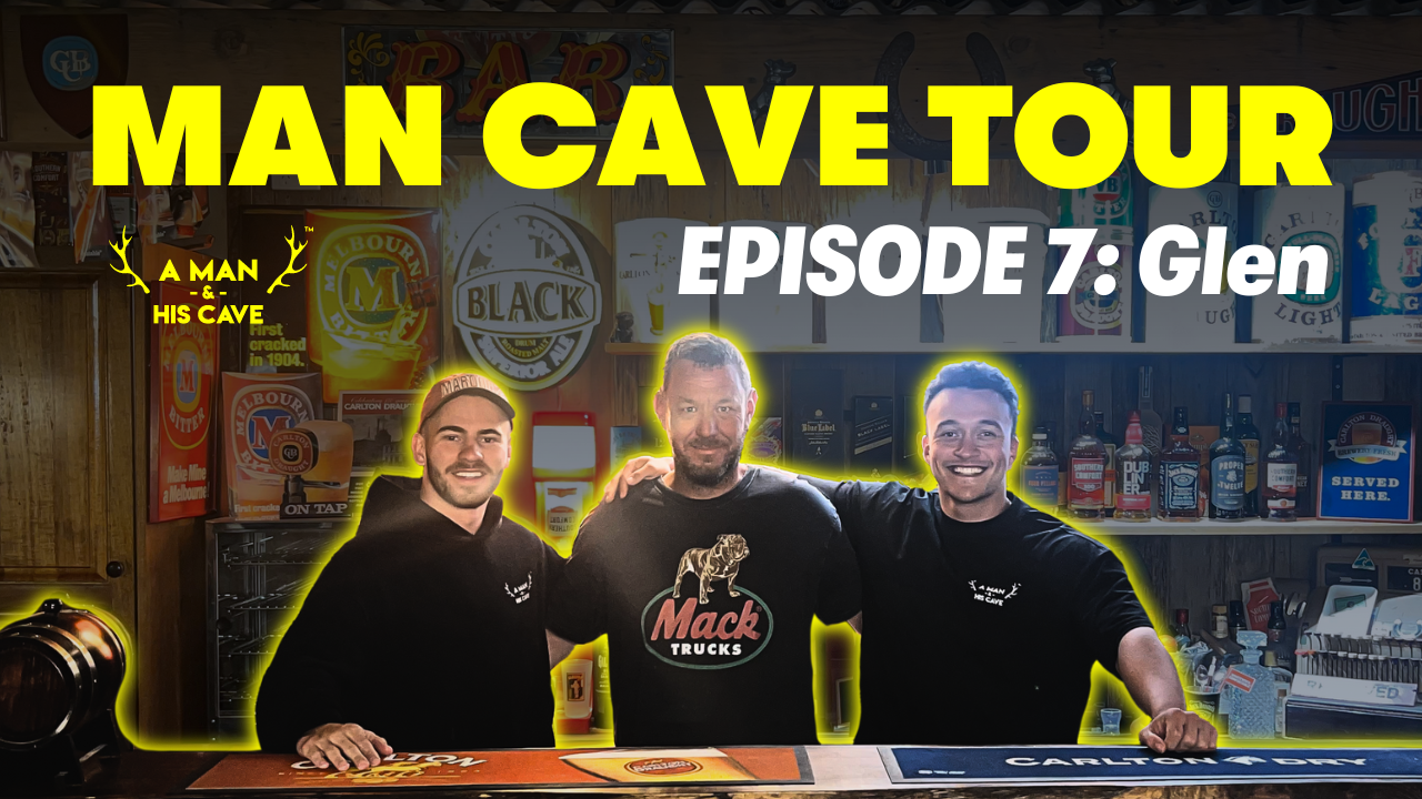 Discover Glenn’s Aussie-Man Cave with Unique Beer Memorabilia