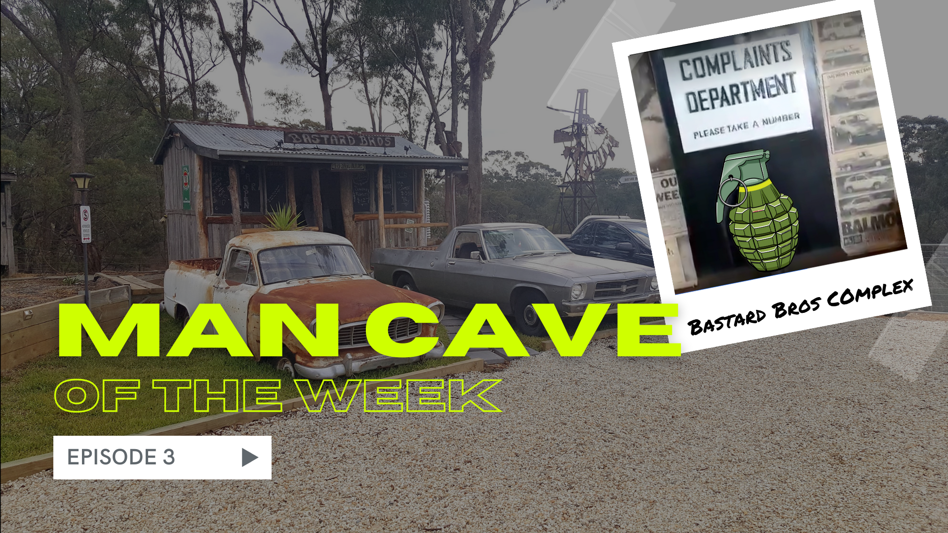 Man Cave of the Week - Episode 3. The Bastard Bros Complex