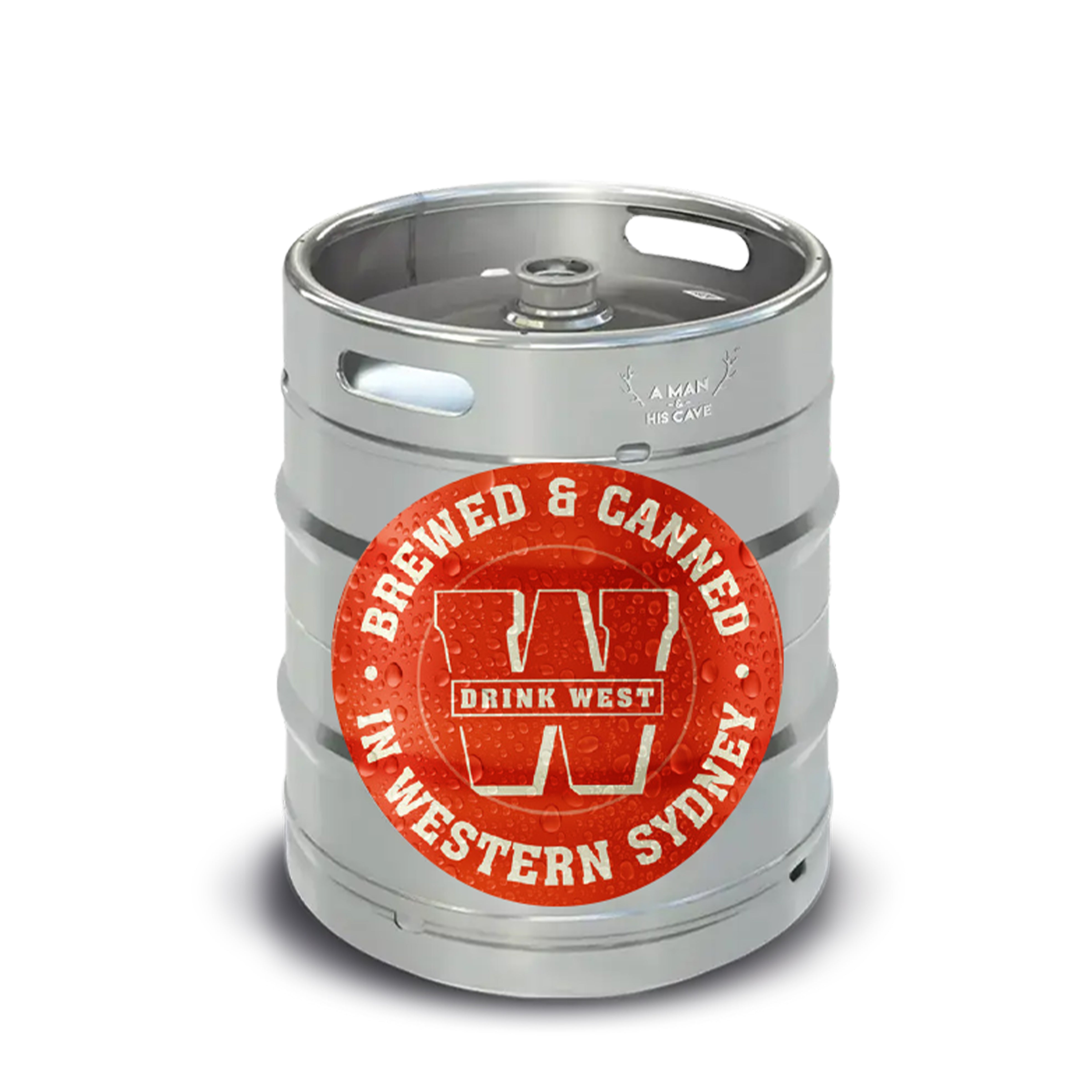 Drink West IPA 50lt Commercial Keg 6.5 AType Coupler [NSW] Premium Kegs of Beer Kegs for