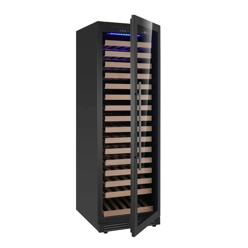 1800mm Height Upright Low-E Glass Door Single Zone Wine Fridge