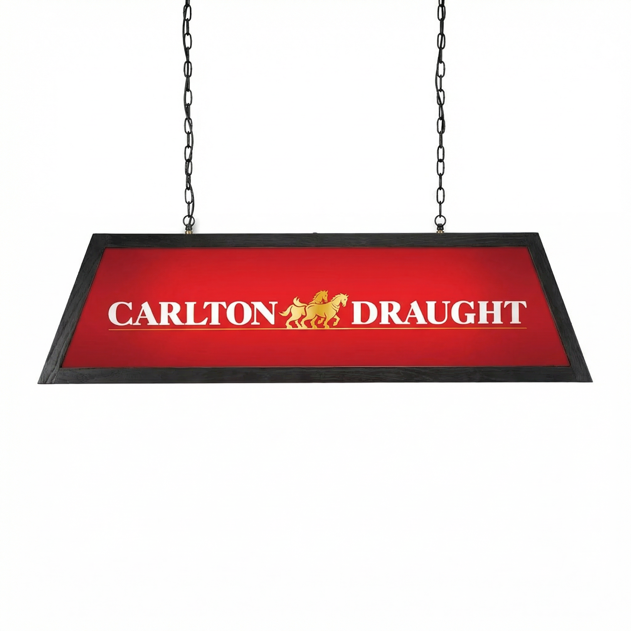 Carlton Draught Branded Pool Table Lamp (SHIPS IN 8 WEEKS)