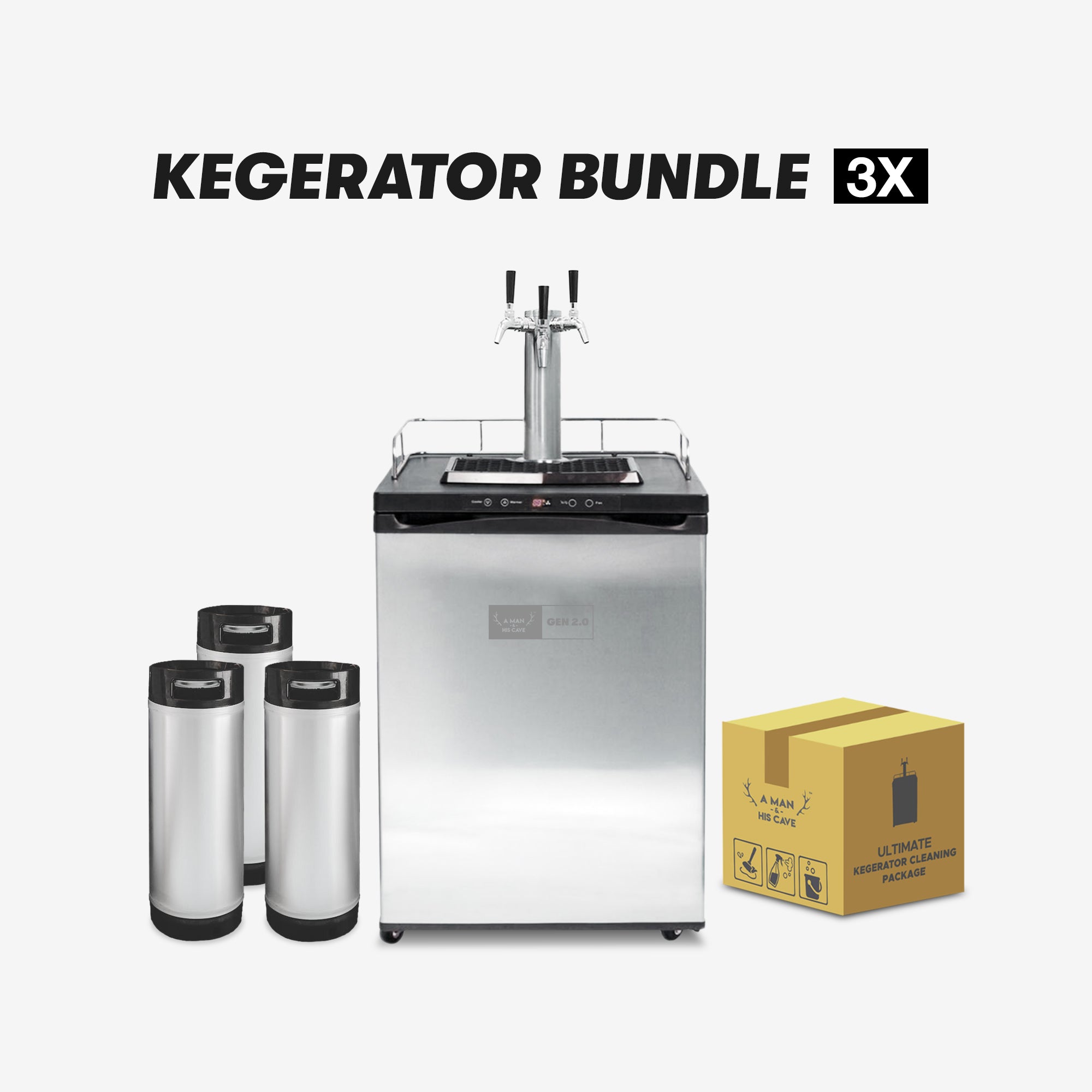 Kegerator Bundle 3X
