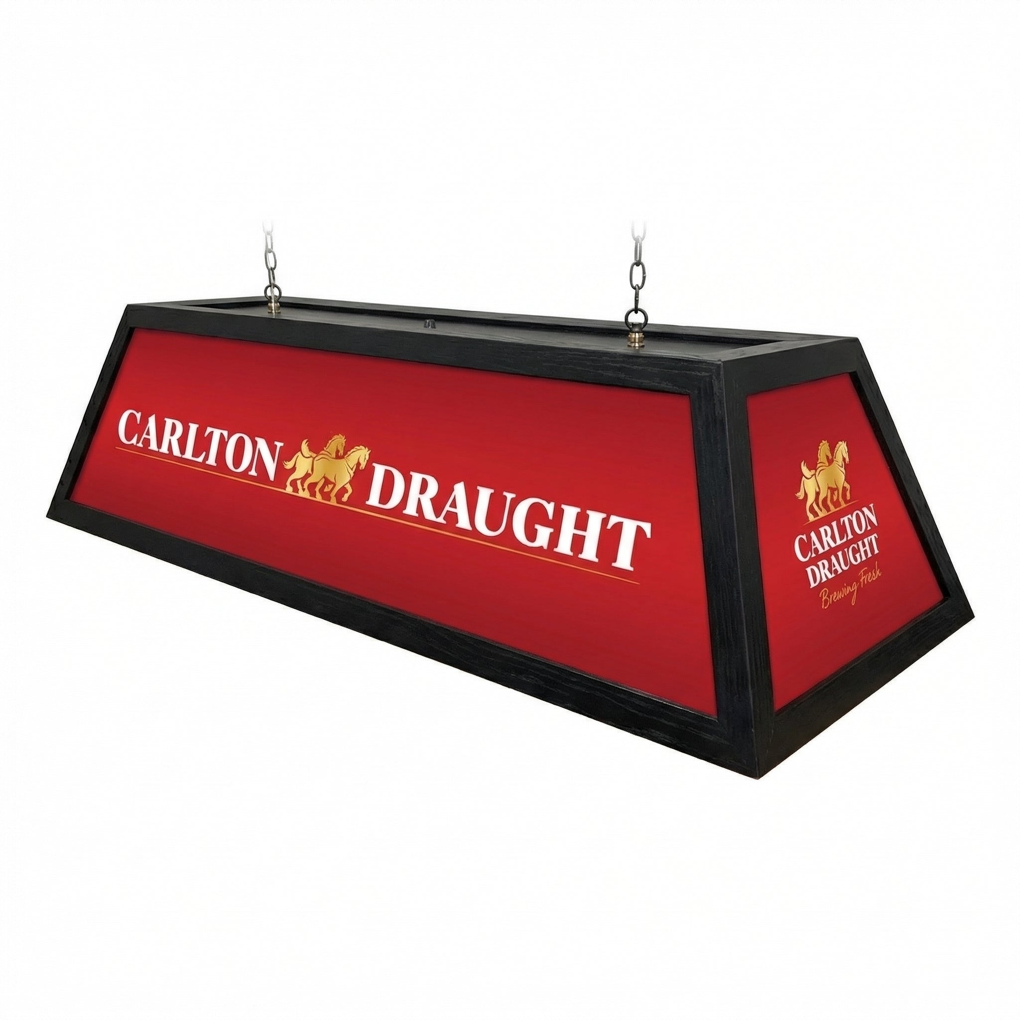 Carlton Draught Branded Pool Table Lamp (SHIPS IN 8 WEEKS)