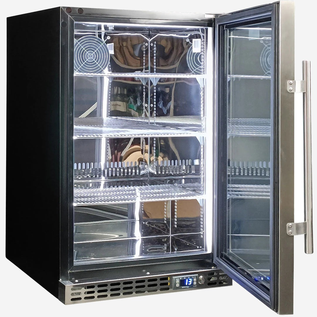 Schmick Quiet Running Front Venting Under Bench Bar Fridge Model SK116R-SD
