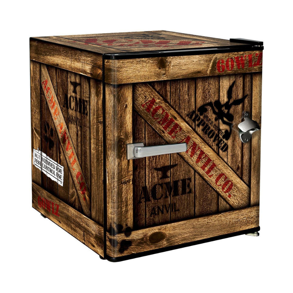 ACME Crate Design Mini Bar Fridge - A Great Gift Idea - Model HUS-BC46B-ACME