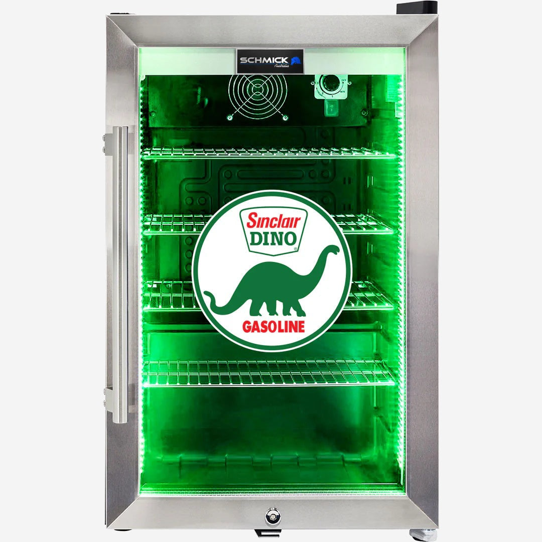 Dino Fuel Pump Branded 70lt Bar Fridge
