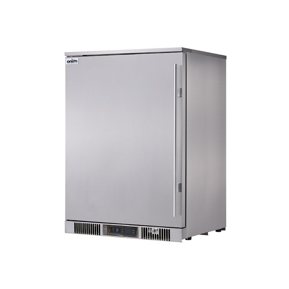 Outdoor Rhino ENVY 1 Door Bar Fridge Coldest Beer 43ºC+ Best Alfresco 316 Stainless Solid Door Quiet Left Hinge