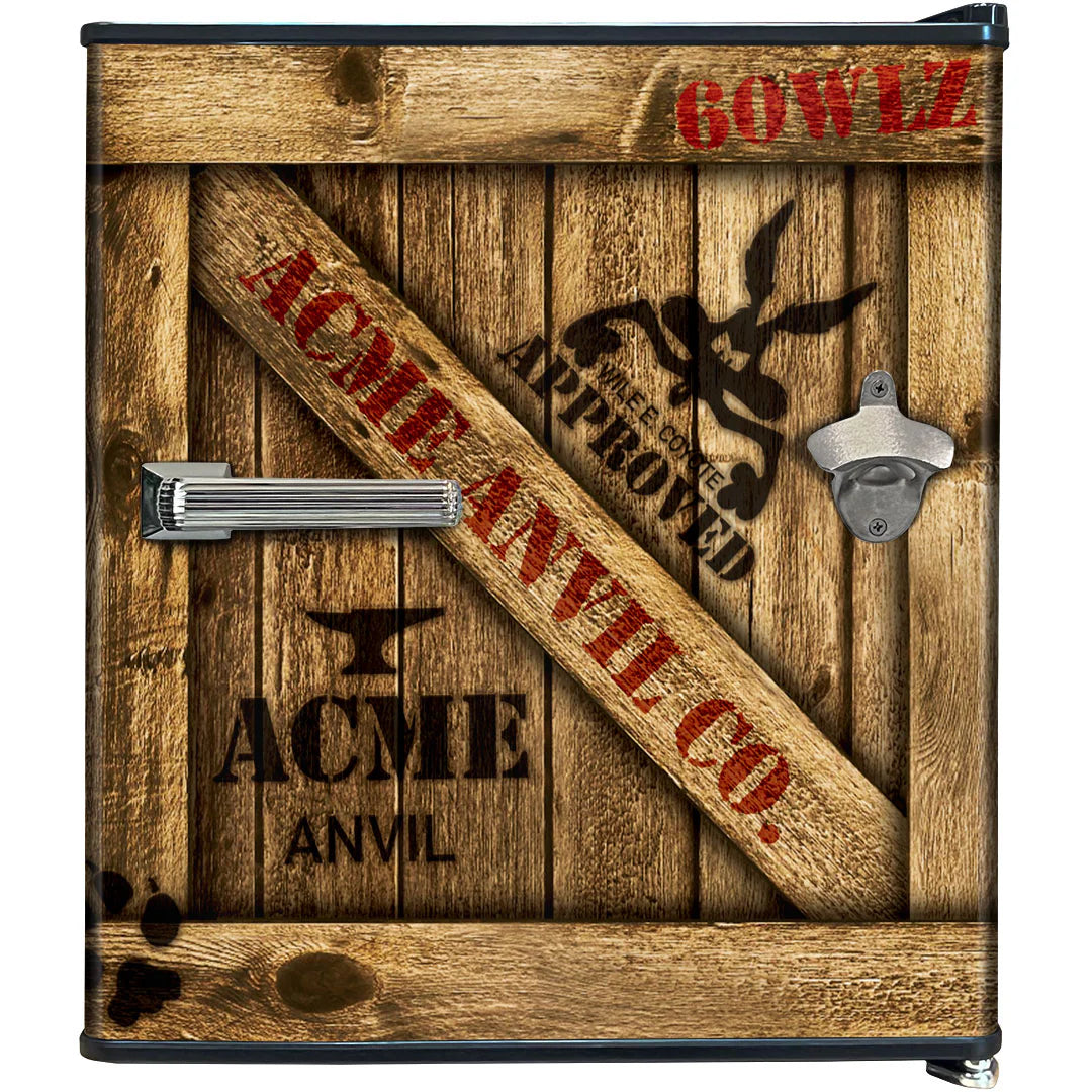 ACME Crate Design Mini Bar Fridge - A Great Gift Idea - Model HUS-BC46B-ACME