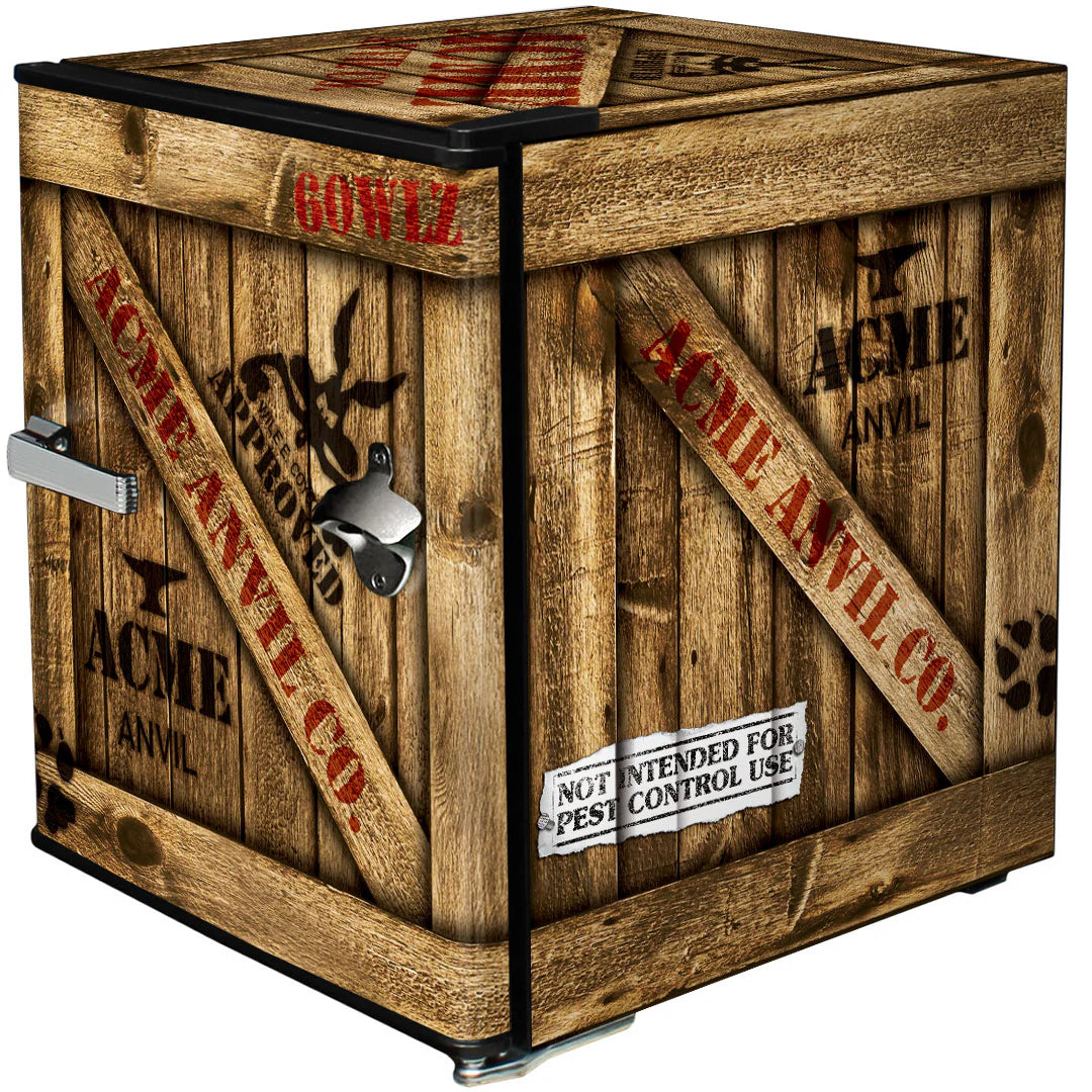 ACME Crate Design Mini Bar Fridge - A Great Gift Idea - Model HUS-BC46B-ACME