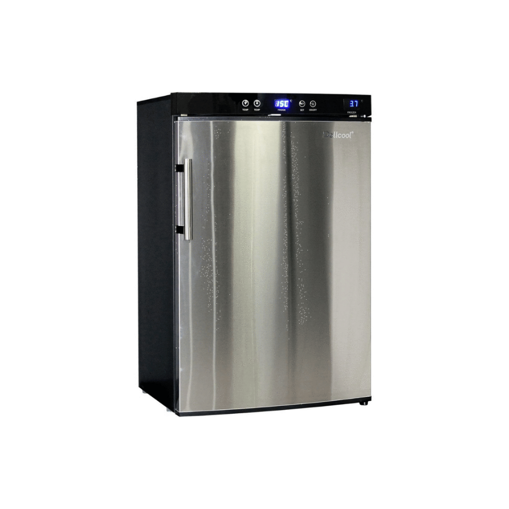 Dellcool Silent Bar Fridge With Mini Freezer - Great For Sleeping Quarters - Motels - School Residence - Nursing Homes