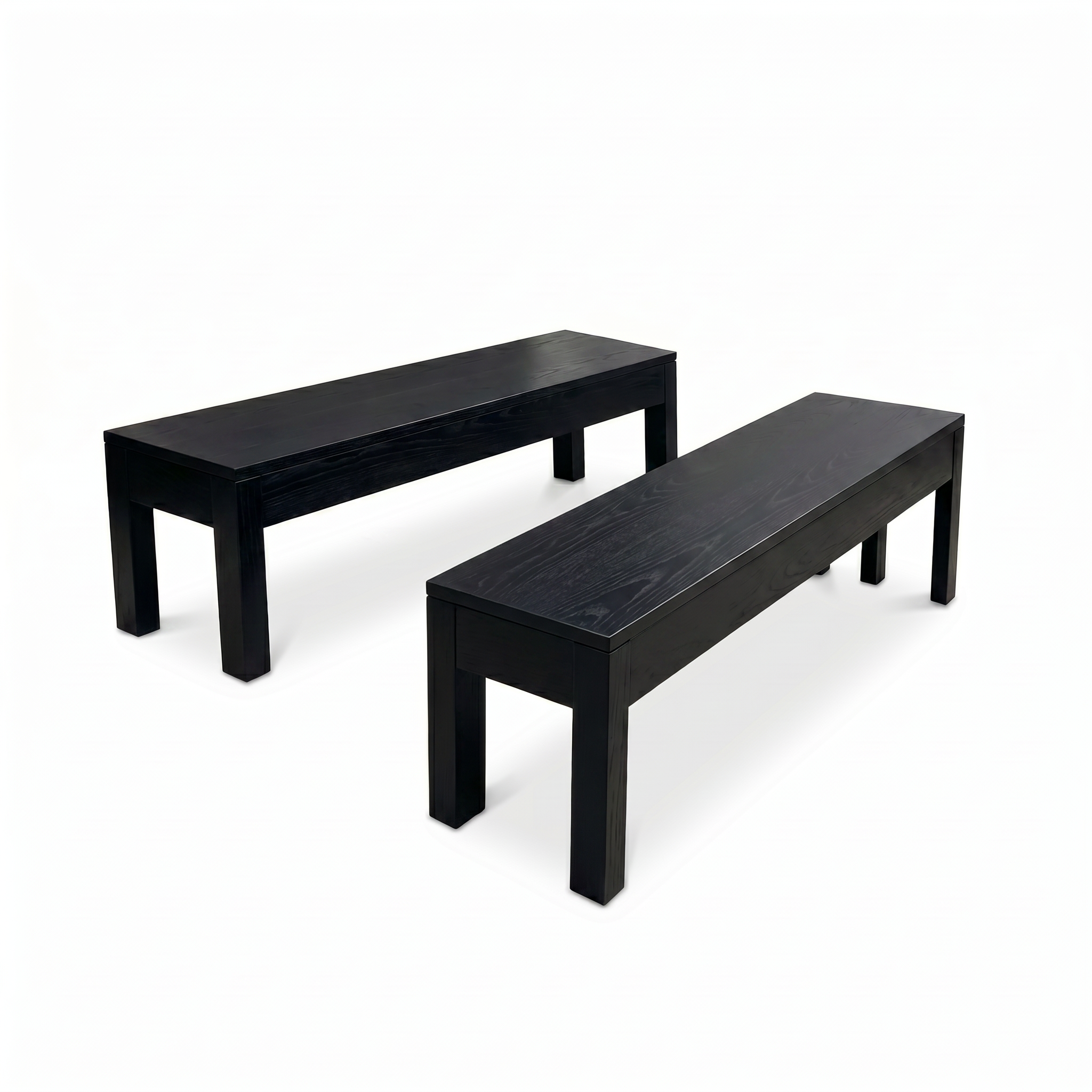Black Timber Benches