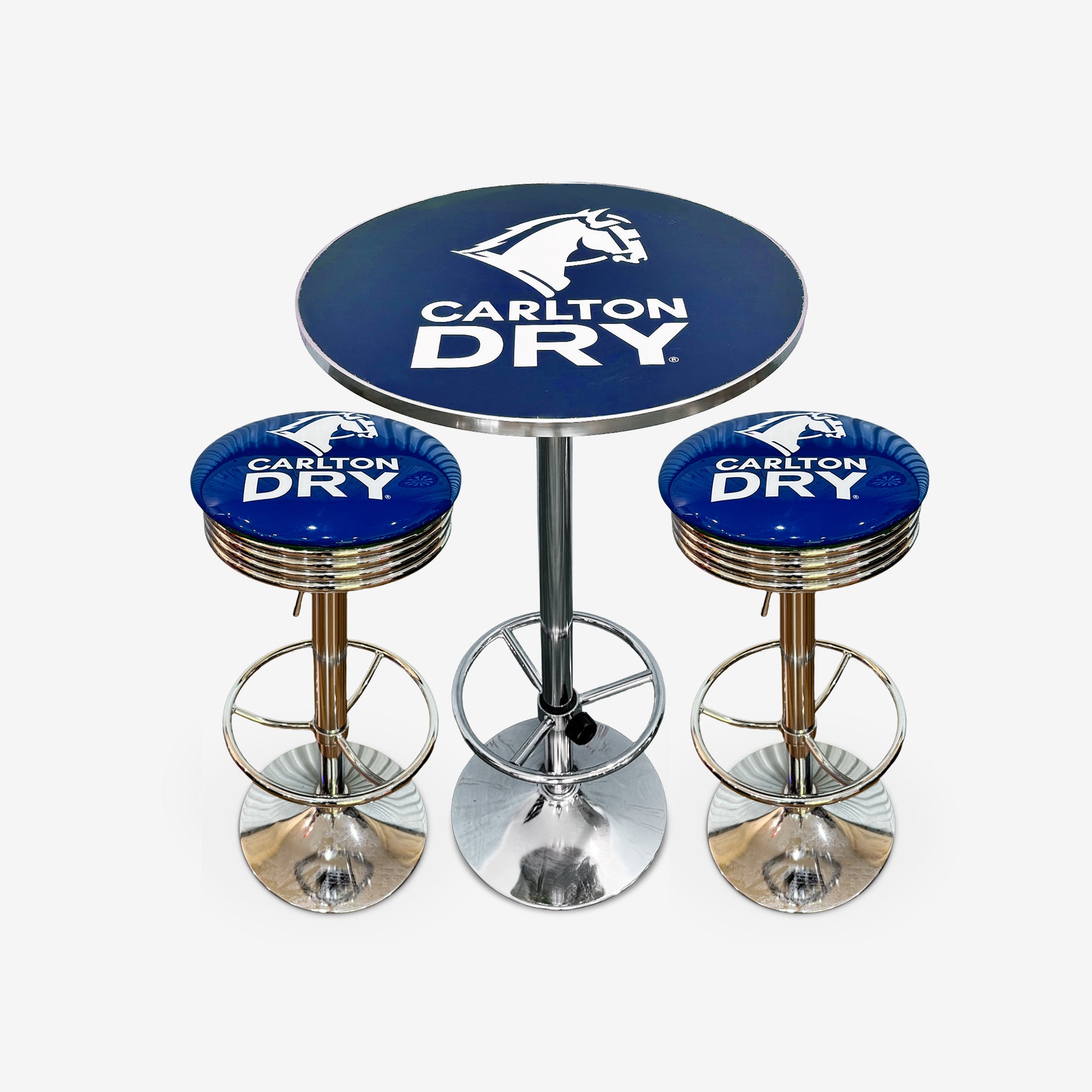 Carlton Dry Retro Bar Stool and Table Set