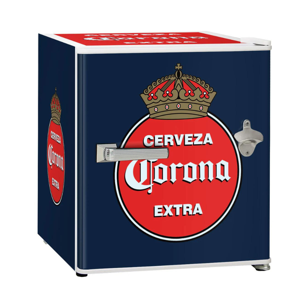 Cerveza Corona Retro Mini Bar Fridge 46Litre - Model BC46W-CORONA-V2