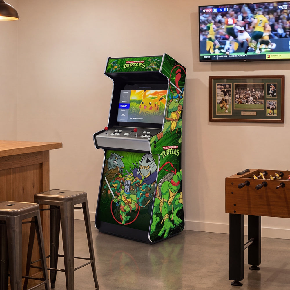 TMNT Arcade Machine - Platinum (SHIPS IN 8 WEEKS)