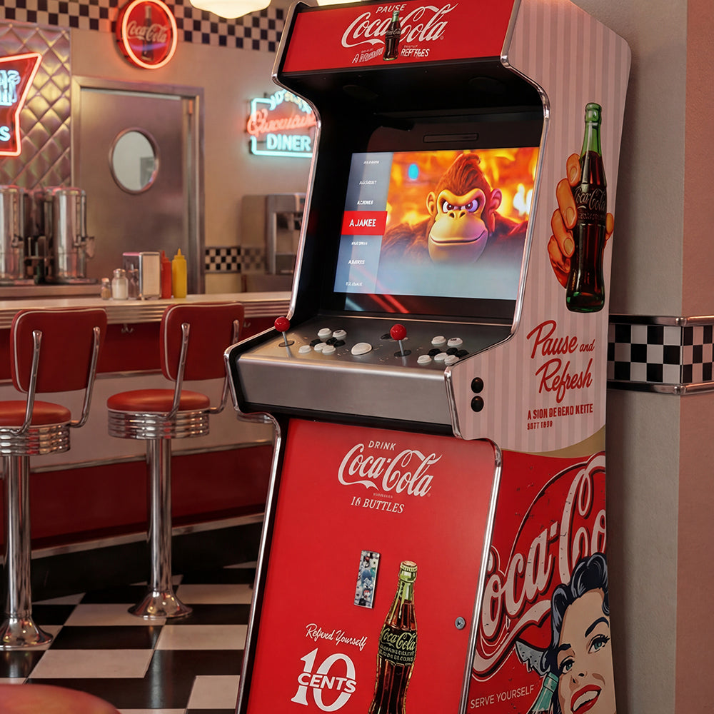 Coca-Cola Arcade Machine - Platinum