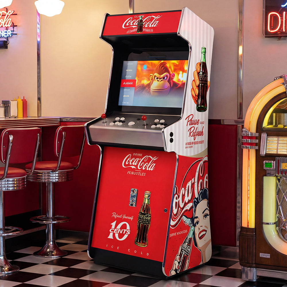 Coca-Cola Arcade Machine - Platinum