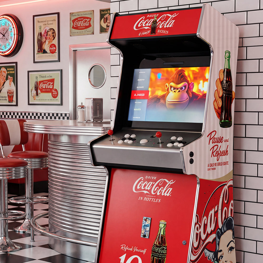 Coca-Cola Arcade Machine - Platinum