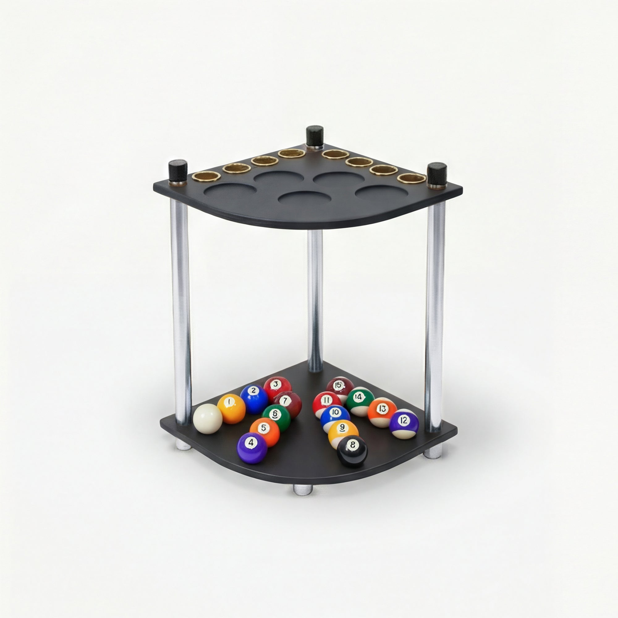 Premium Corner Cue Stand - 8 Cues