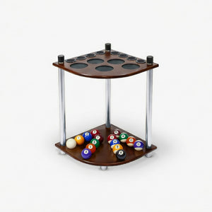 Premium Corner Cue Stand - 8 Cues
