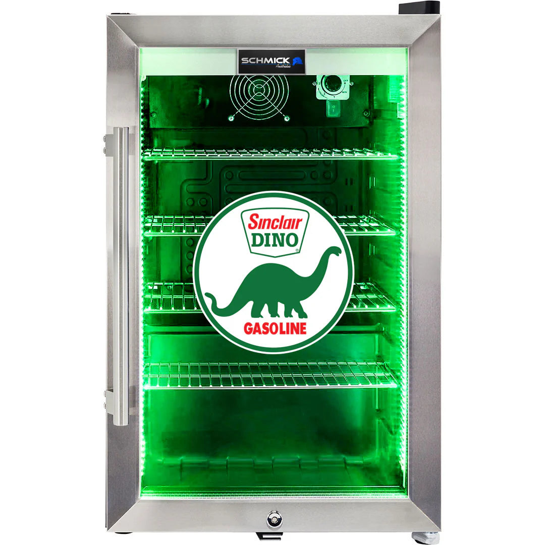 Dino Fuel Pump Branded 70lt Bar Fridge