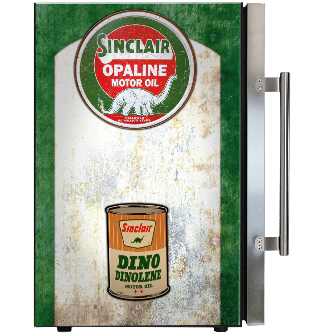 Dino Fuel Pump Branded 70lt Bar Fridge