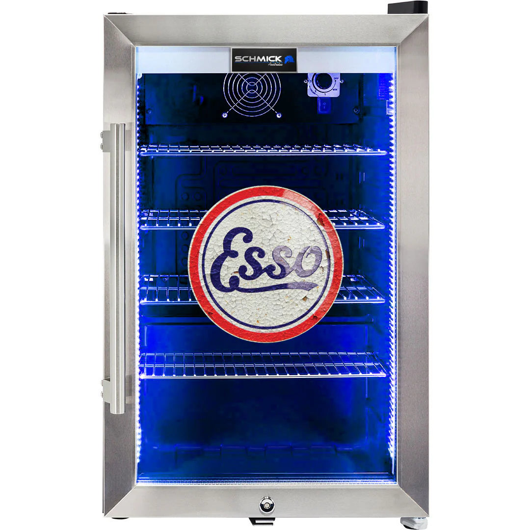 Esso Fuel Pump Branded 70lt Bar Fridge