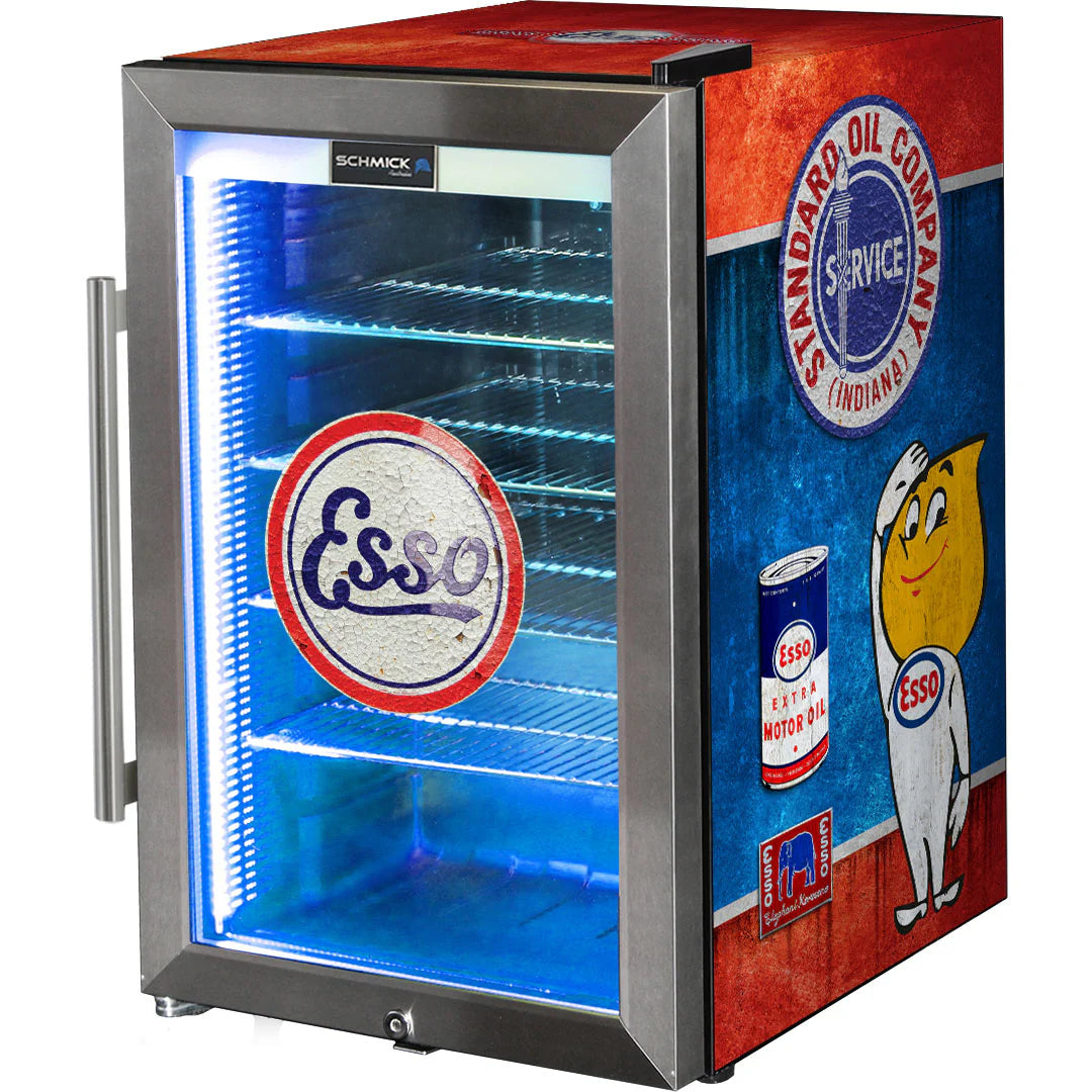 Esso Fuel Pump Branded 70lt Bar Fridge