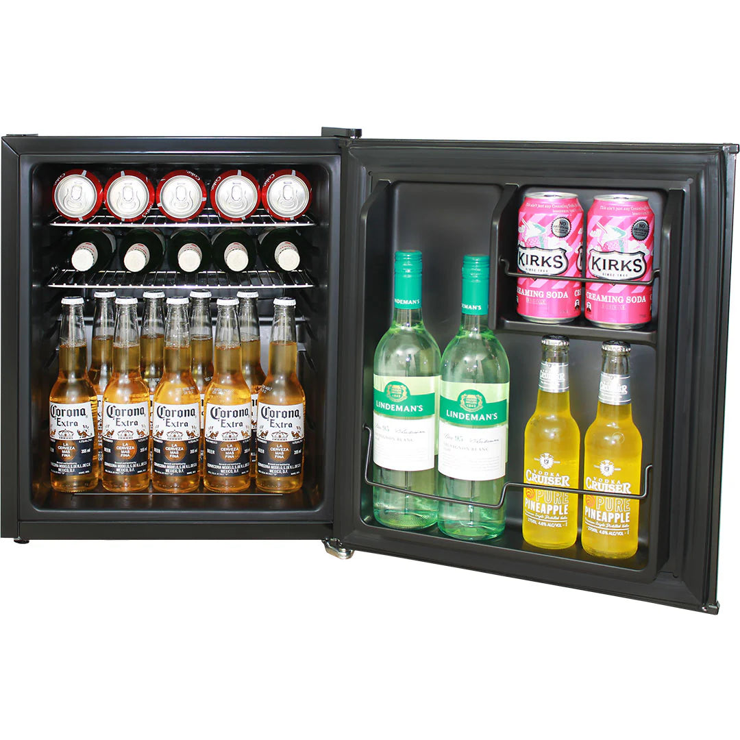 Funky Luggage Case Design Vintage Mini Bar Fridge With Handle And Opener - Add Your Own Initials