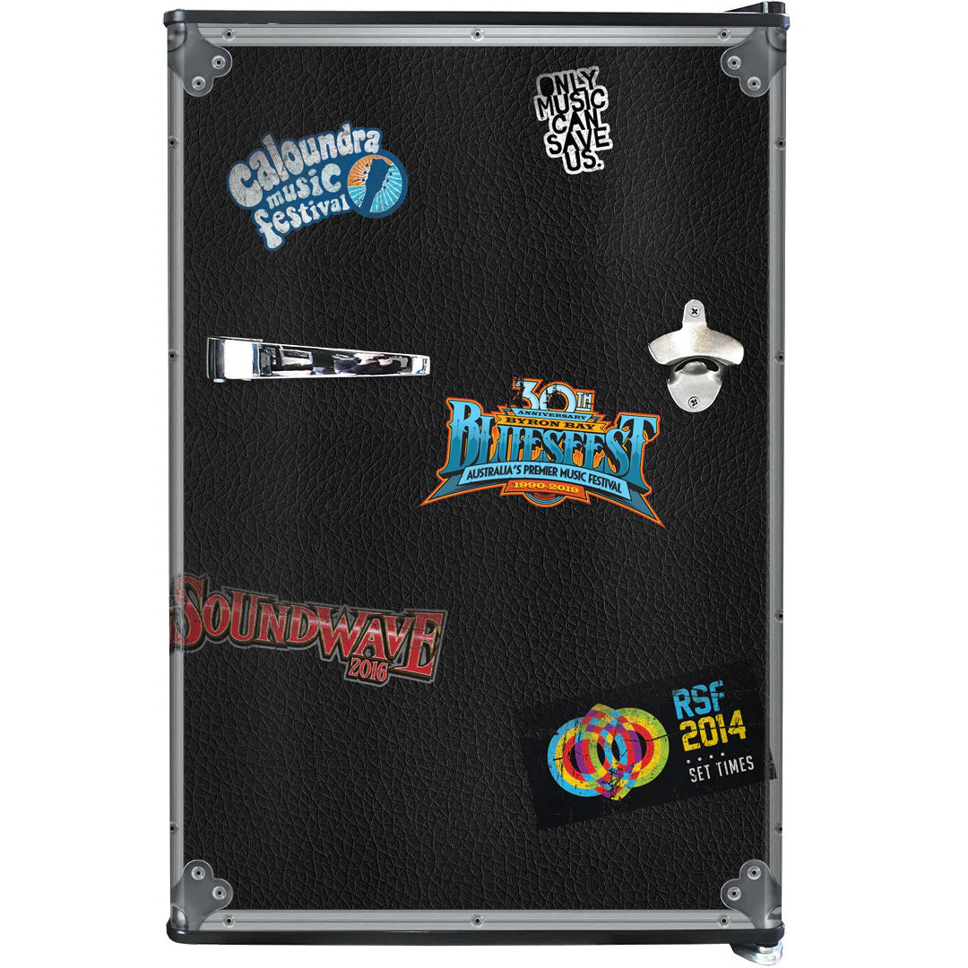 Roadie Travel Case Retro Mini Bar Fridge 70 Litre Schmick Brand With Opener