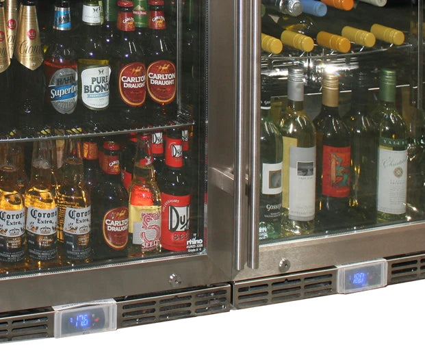 Outdoor Alfresco Rhino GSP Matching Beer And Wine Fridges
