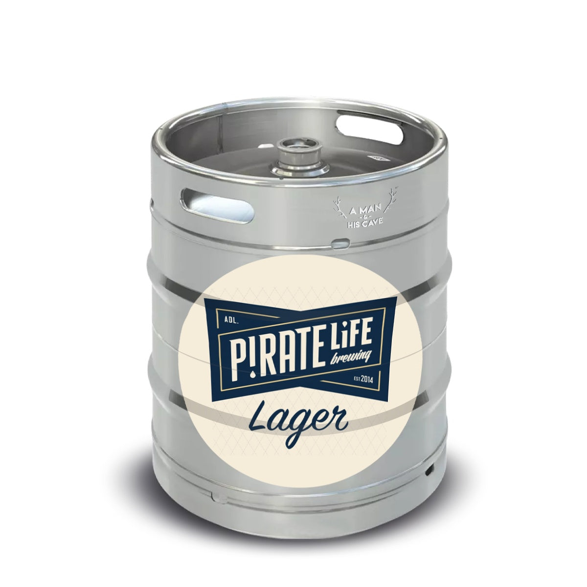 Pirate Life Lager 50lt Commercial Keg 4.5 DType Coupler [NSW] Premium Kegs of Beer Kegs
