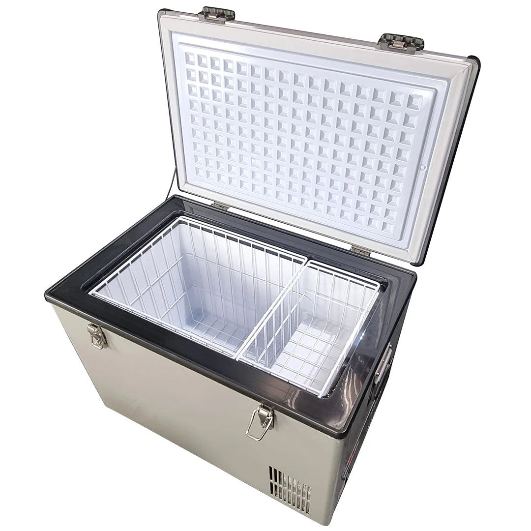 Portable Camping Multi Purpose Fridge Freezer 12 - 24 & 240V / 60Litre Model SK-BDC60