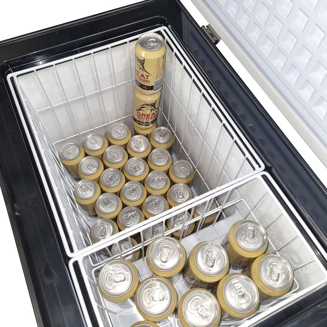 Portable Camping Multi Purpose Fridge Freezer 12 - 24 & 240V / 60Litre Model SK-BDC60