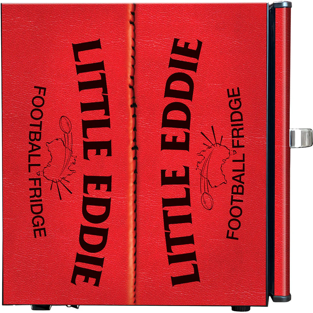 Retro Footy Design Vintage Mini Bar Fridge With Opener - Add Your Own Name Extend To 3 Yrs Replacement (+$69.00)