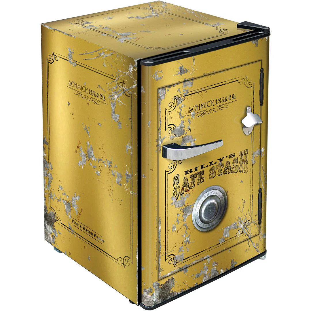 Retro Safe Design Mini Bar Fridge 70 Litre Schmick Brand With Opener