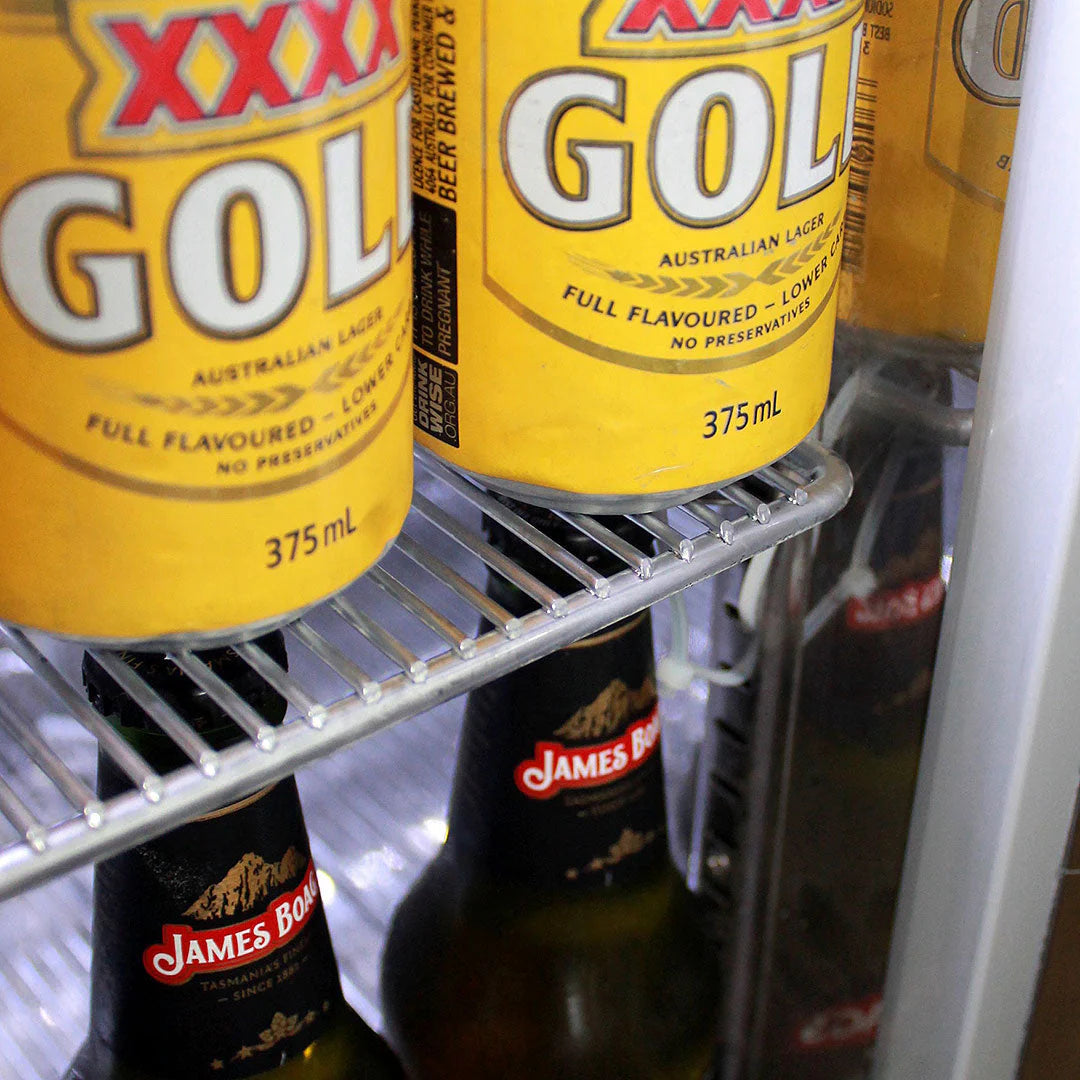 Rhino Stainless Steel 2 Door All Stainless Steel Bar Fridge