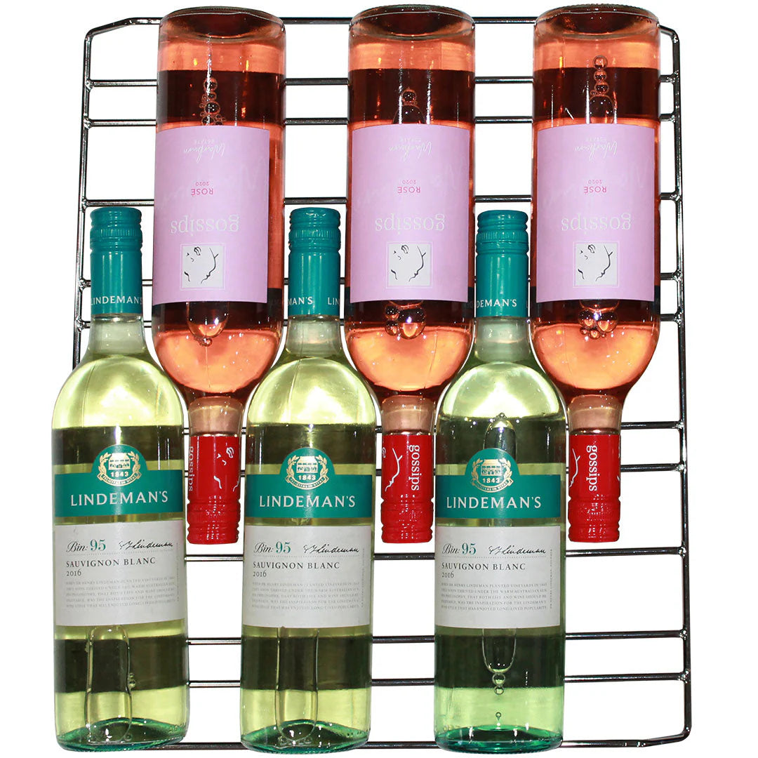 Schmick Black Quiet Running Front Venting Under Bench Triple Glazed 2 Door Bar Fridge Model SK245-B