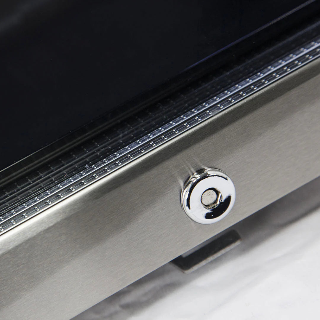 Schmick Tropical Triple Glazed Outdoor 2 Glass Door Alfresco Bar Fridge 140Litre