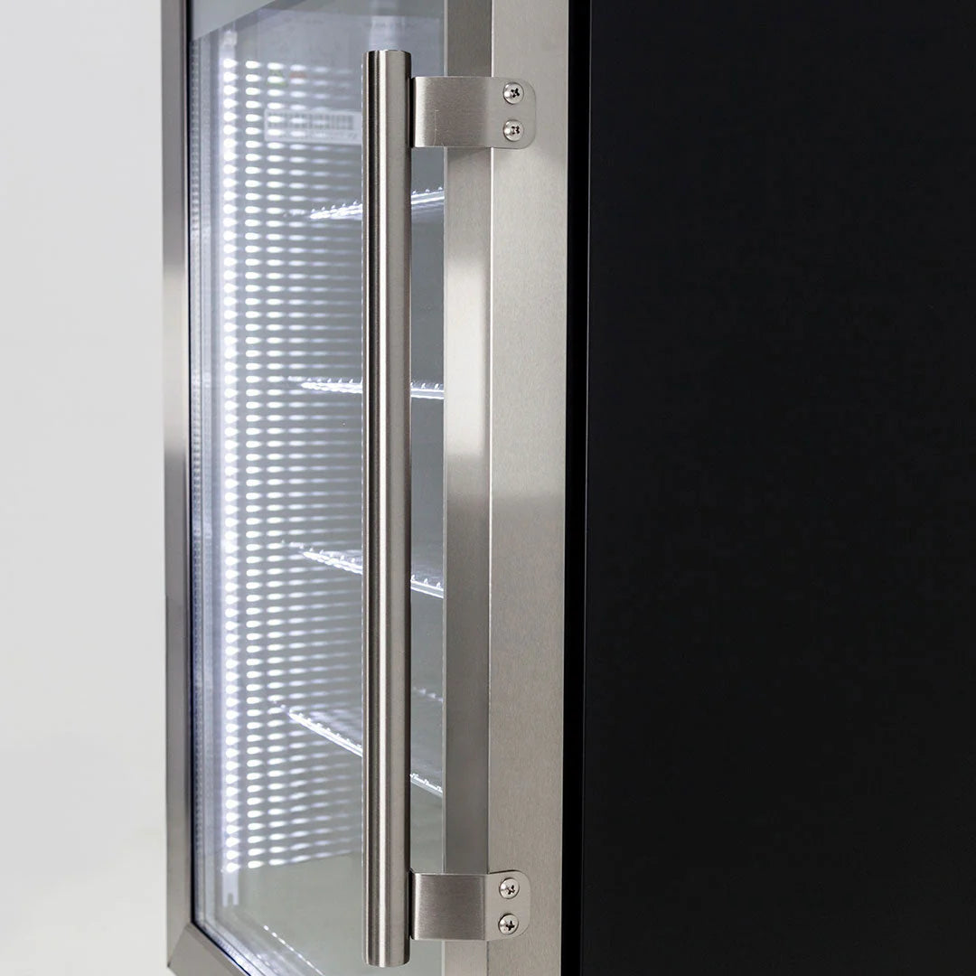 Schmick Tropical Triple Glazed Outdoor 2 Glass Door Alfresco Bar Fridge 140Litre