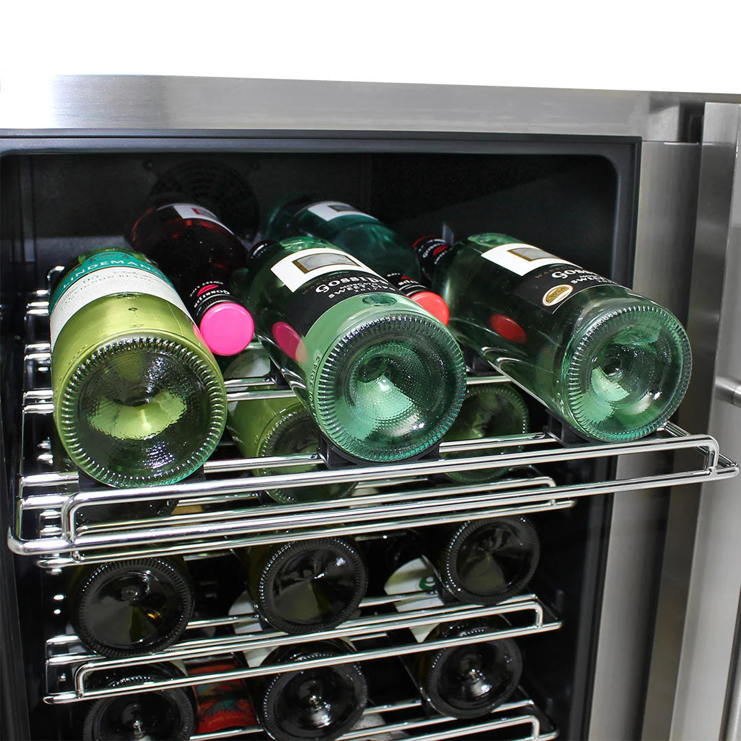 Schmick Twin Zone Alfresco Beer And Wine Bar Fridge Model JC190-SS 2 Yrs Parts/Labour