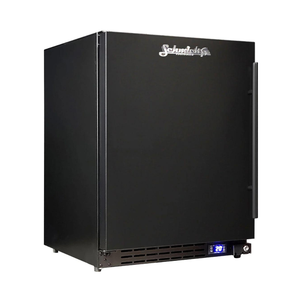 Schmick Under Bench Solid Door Bar Fridge - Model JC132B-B-SD