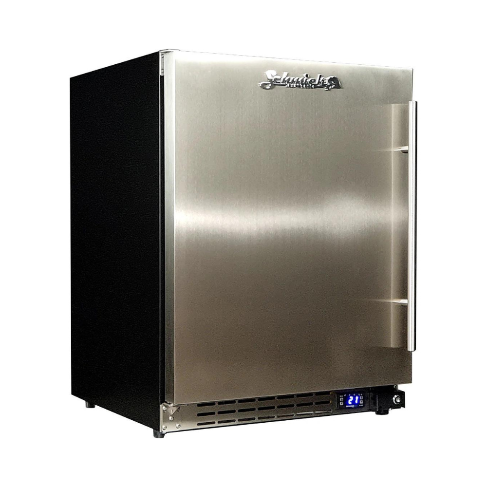 Schmick Under Bench Solid Door Bar Fridge - Model JC132B-SD