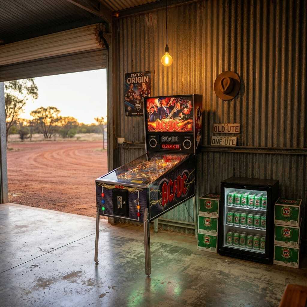 Premium AC/DC Virtual Pinball Machine - 1300+ Games Included (SHIPS IN 8 WEEKS)