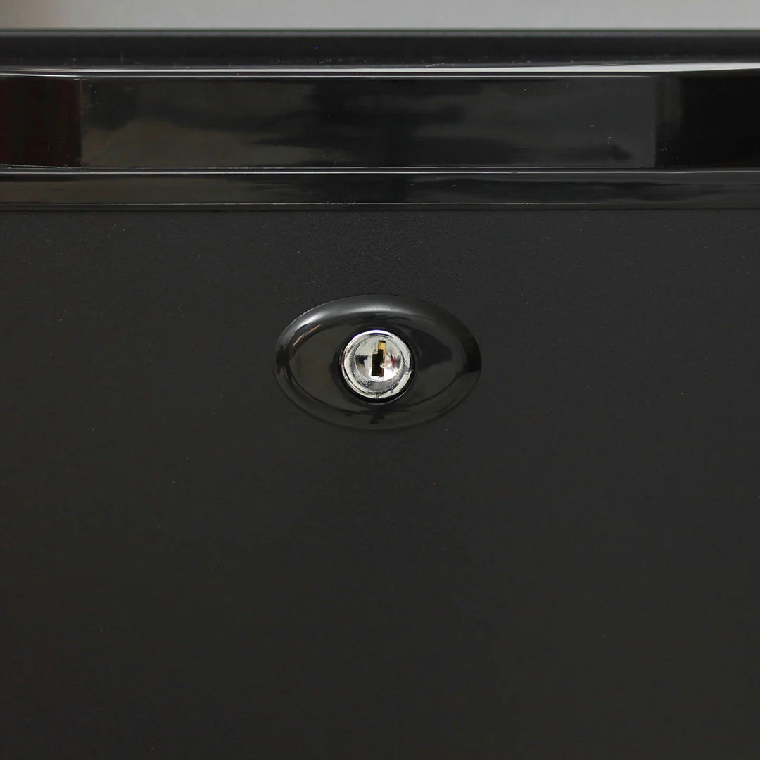 Silent 60 Litre Motel Quiet Mini Bar Fridge With Solid Door And Lock Change to Left Hinged (+$15.00) / Extend To 3 Yrs Replacement (+$69.00)