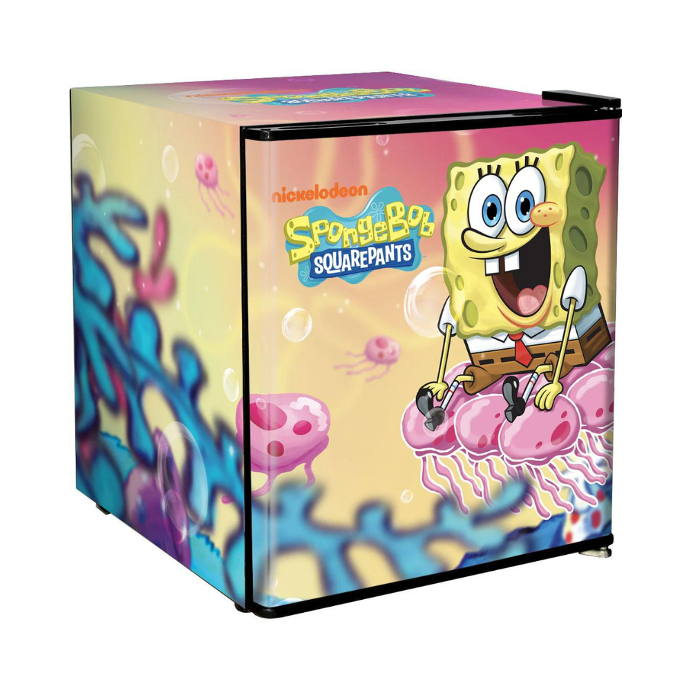 SpongeBob SquarePants Mini Bar Fridge - A Great Gift Idea! – A Man