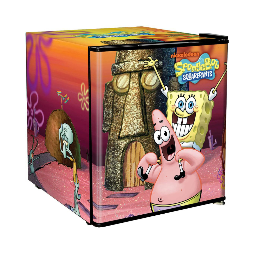 SpongeBob SquarePants Mini Bar Fridge - A Great Gift Idea! – A Man 